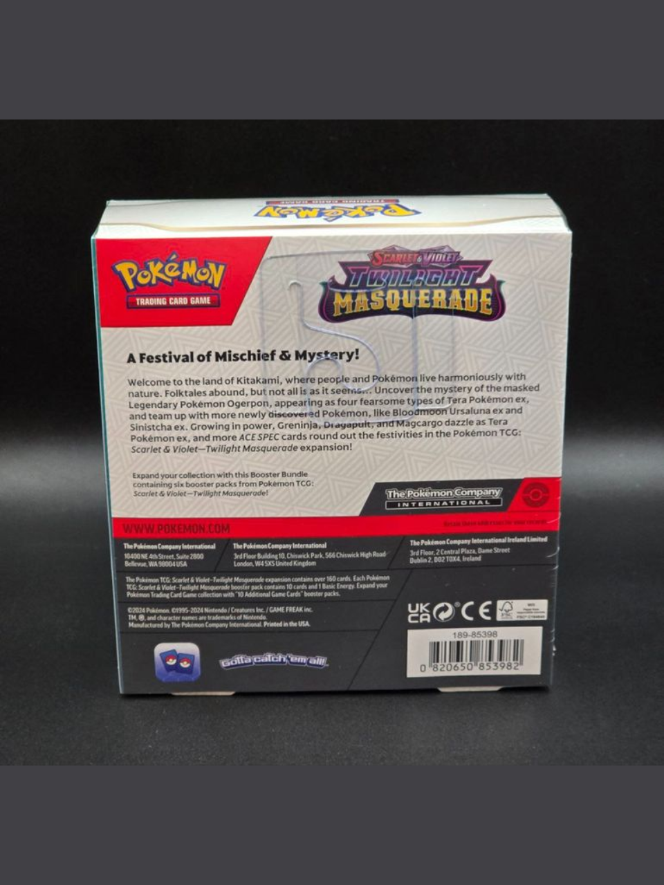 Bundle Twilight Masquerade (6 Boosters) / 🇬🇧