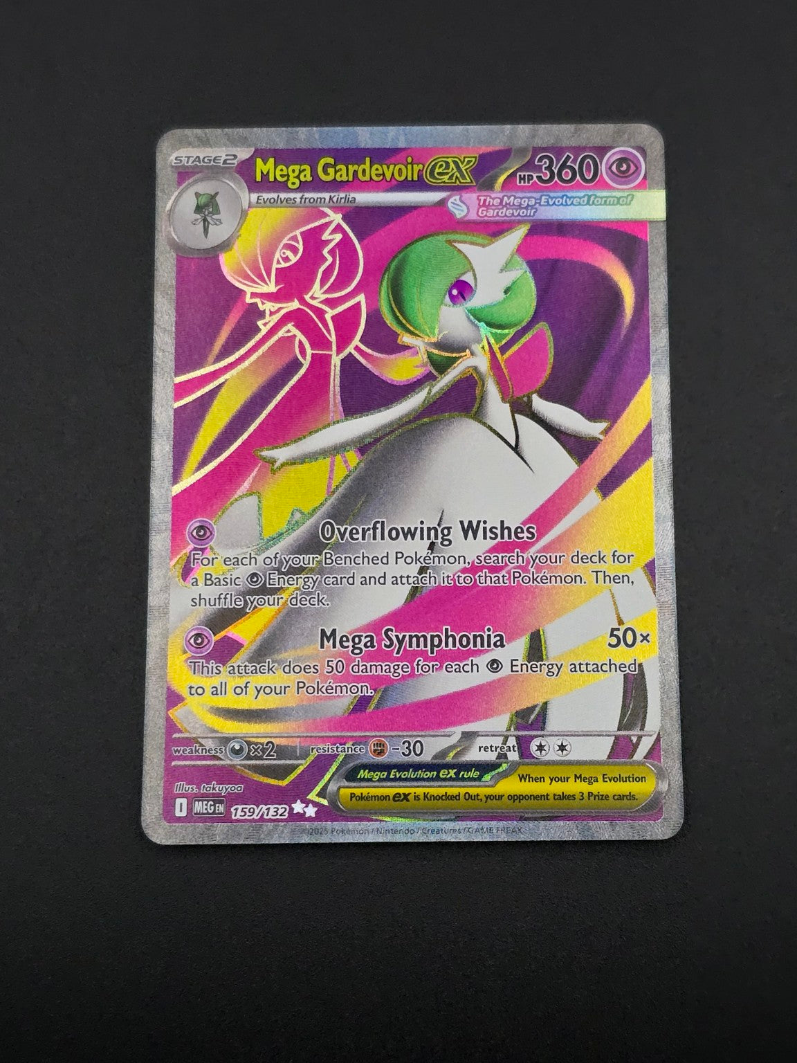 Mega Gardevoir ex 159/132 Front