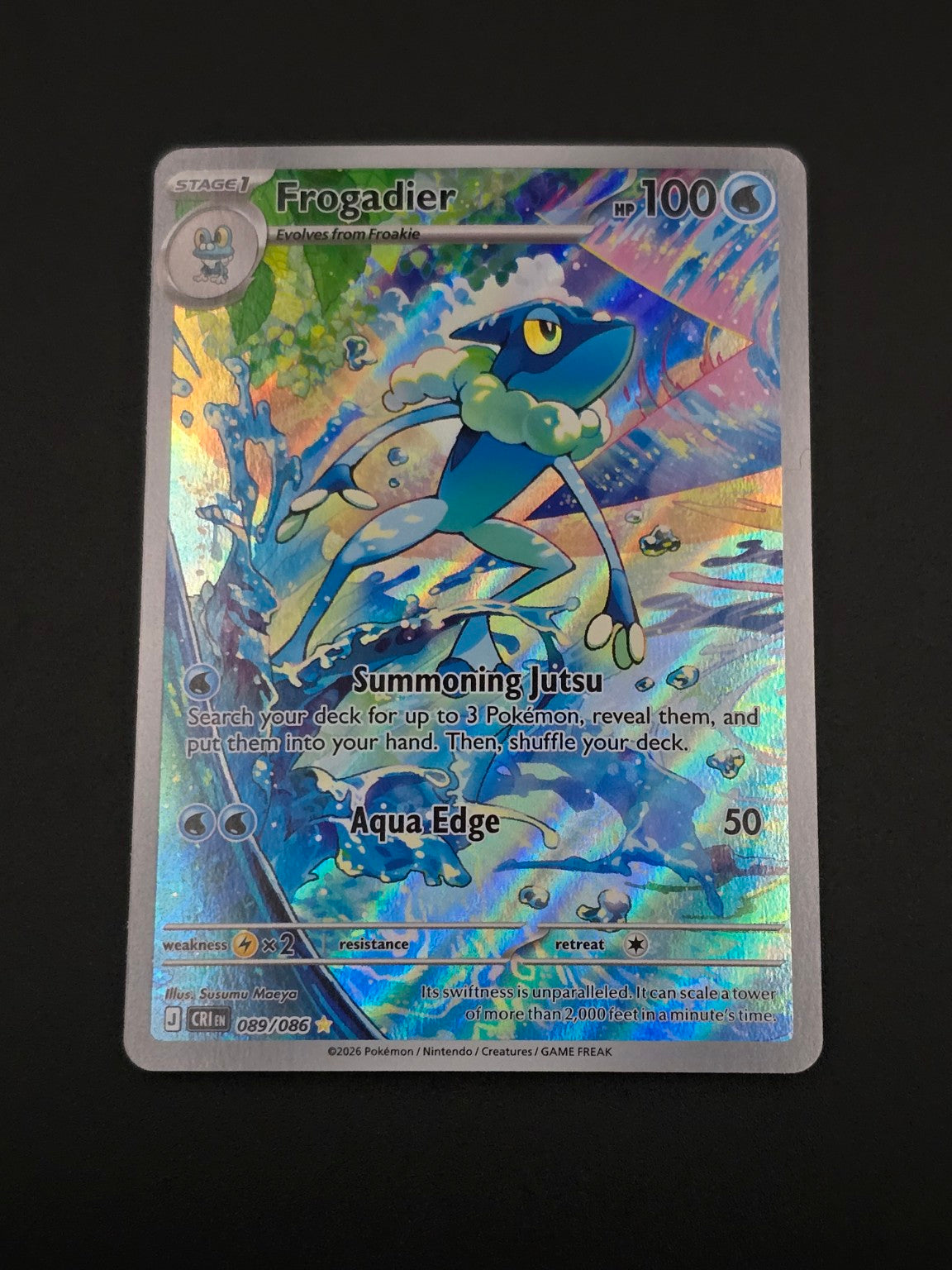 Frogadier 089/086 Front