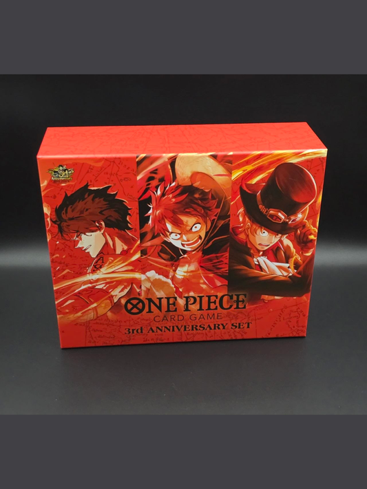 One Piece Japanese 3rd Anniversary set box (unsealed) / 🇯🇵