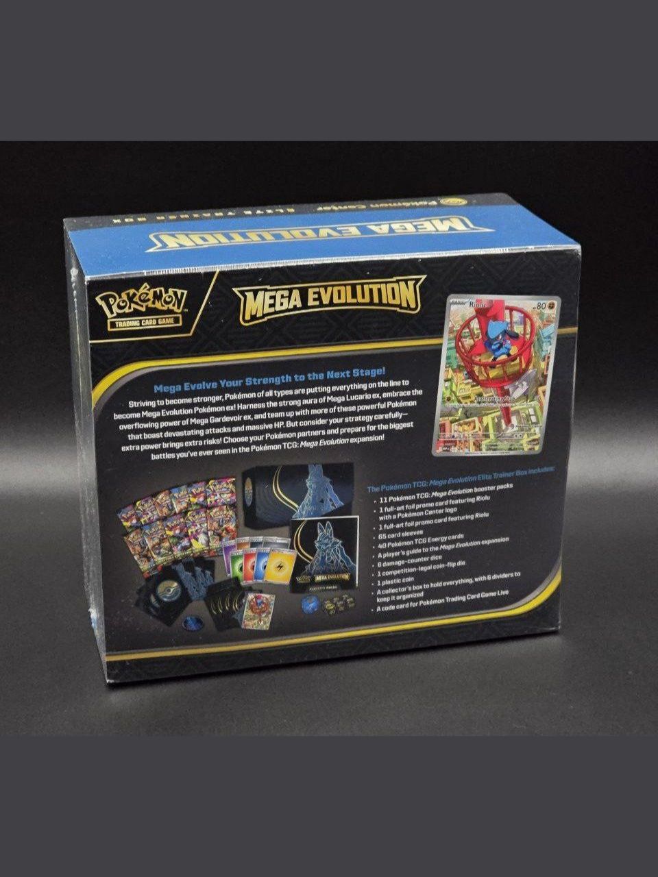 Mega Evolution Lucario [Pokémon Center] Elite Trainer Box (ETB) / 🇬🇧