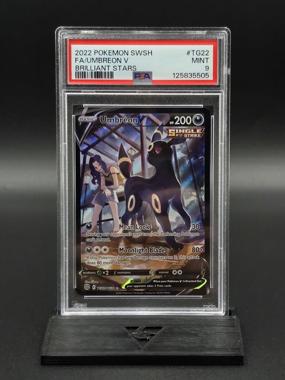 Umbreon V #TG22 Brilliant Stars PSA 9 / 🇬🇧