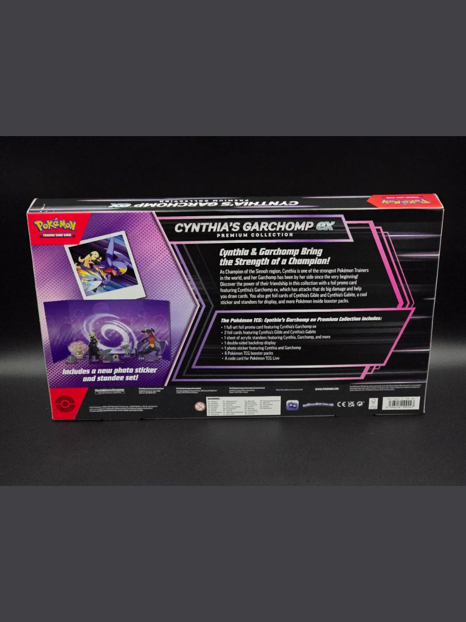 Cynthia's Garchomp ex Premium Collection Box / 🇬🇧