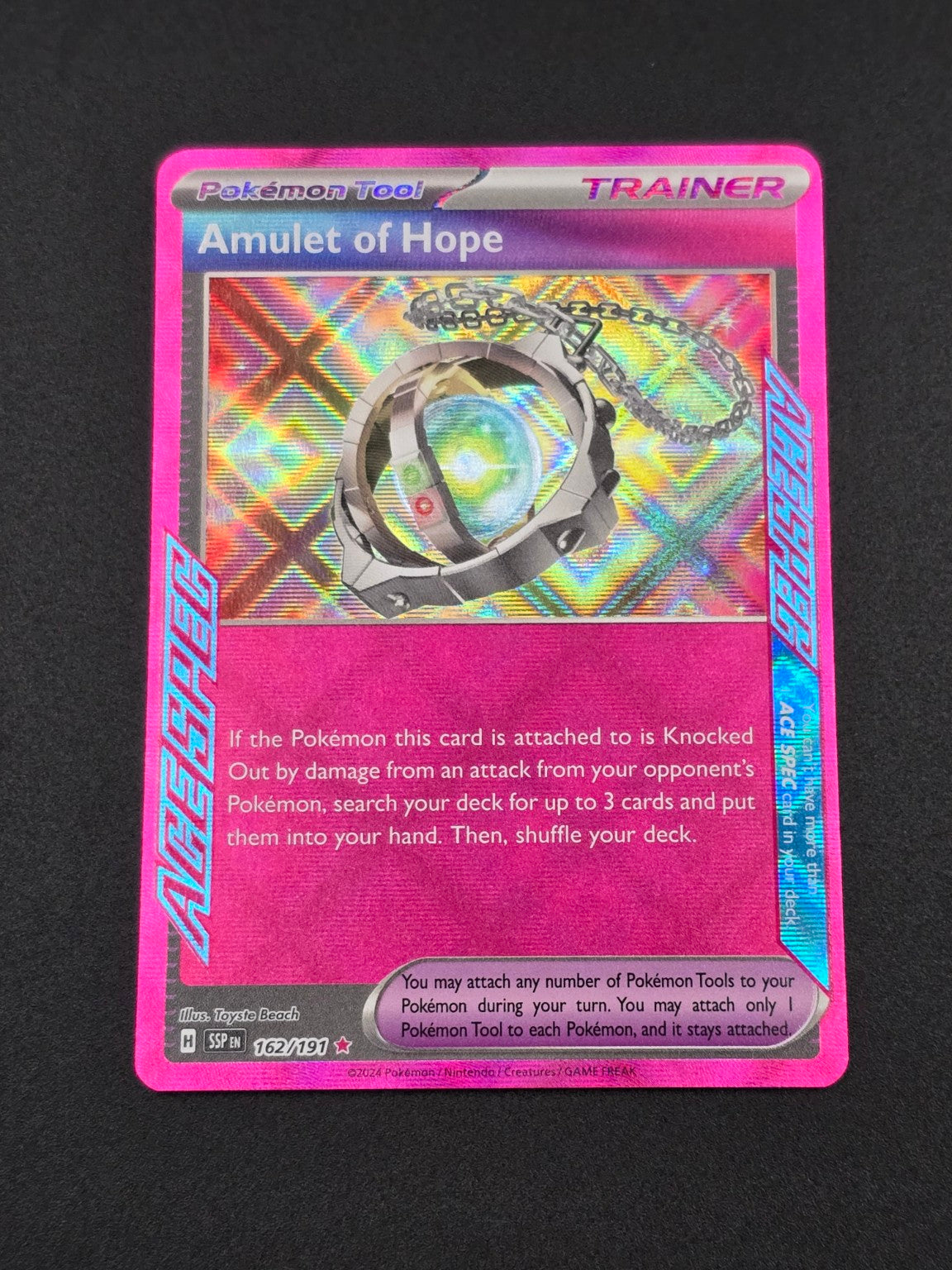 Amulet of Hope #162 Surging Sparks — FRONT
