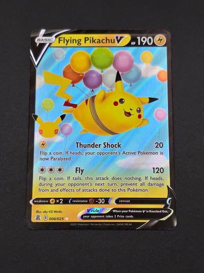 Flying Pikachu V #006/025 Celebrations 25th — FRONT