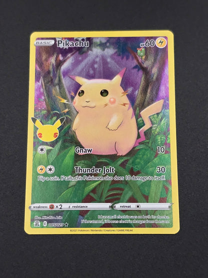 Pikachu #005/025 Celebrations 25th — FRONT