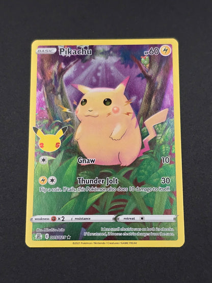 Pikachu #005/025 Celebrations 25th — FRONT