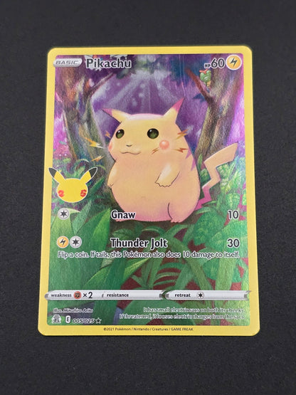 Pikachu #005/025 Celebrations 25th — FRONT