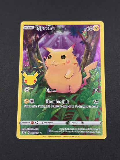 Pikachu #005/025 Celebrations 25th — FRONT