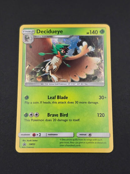 Decidueye #SM55 Sun & Moon Promos — FRONT