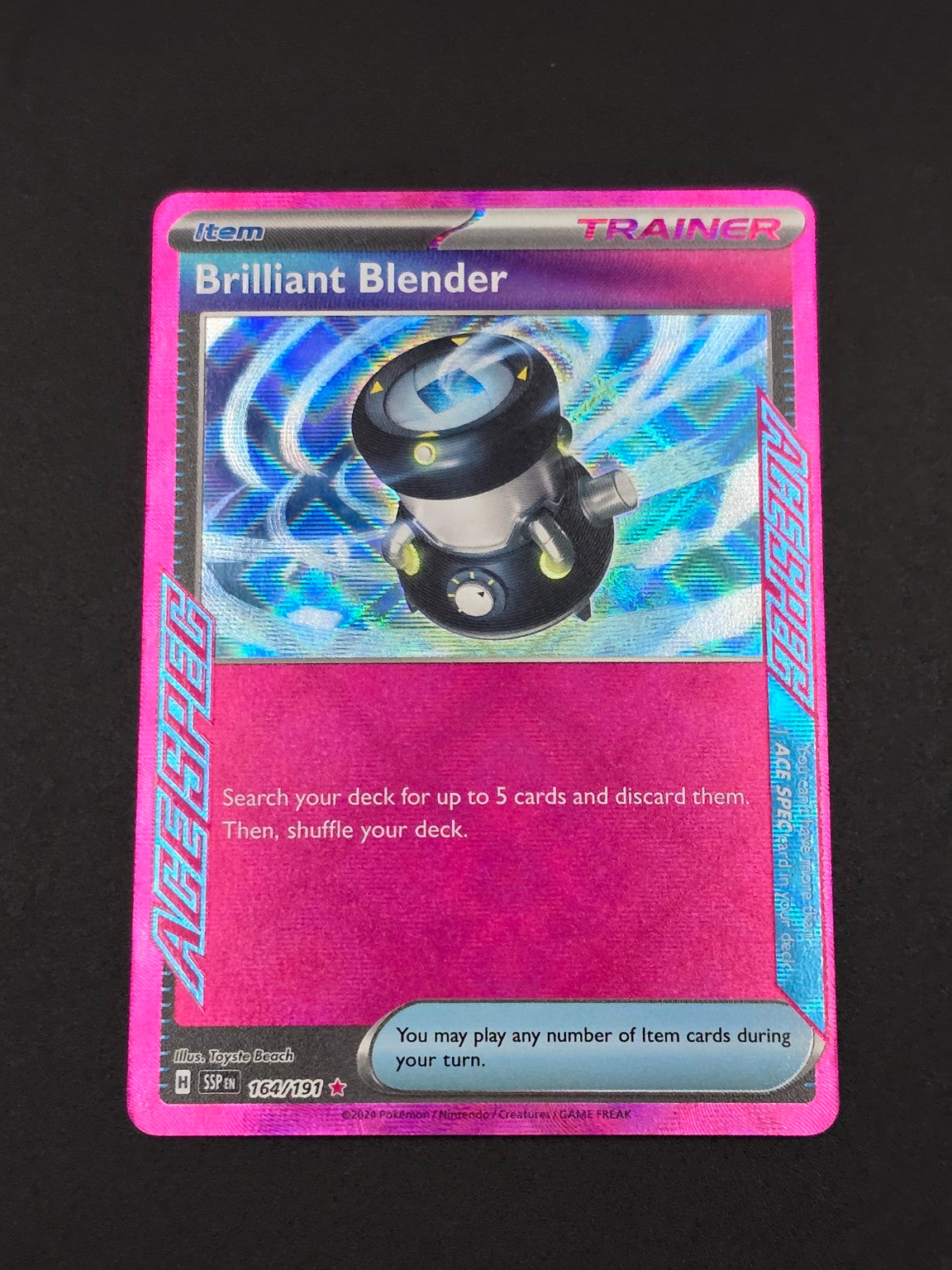 Brilliant Blender #164/191 Surging Sparks — FRONT