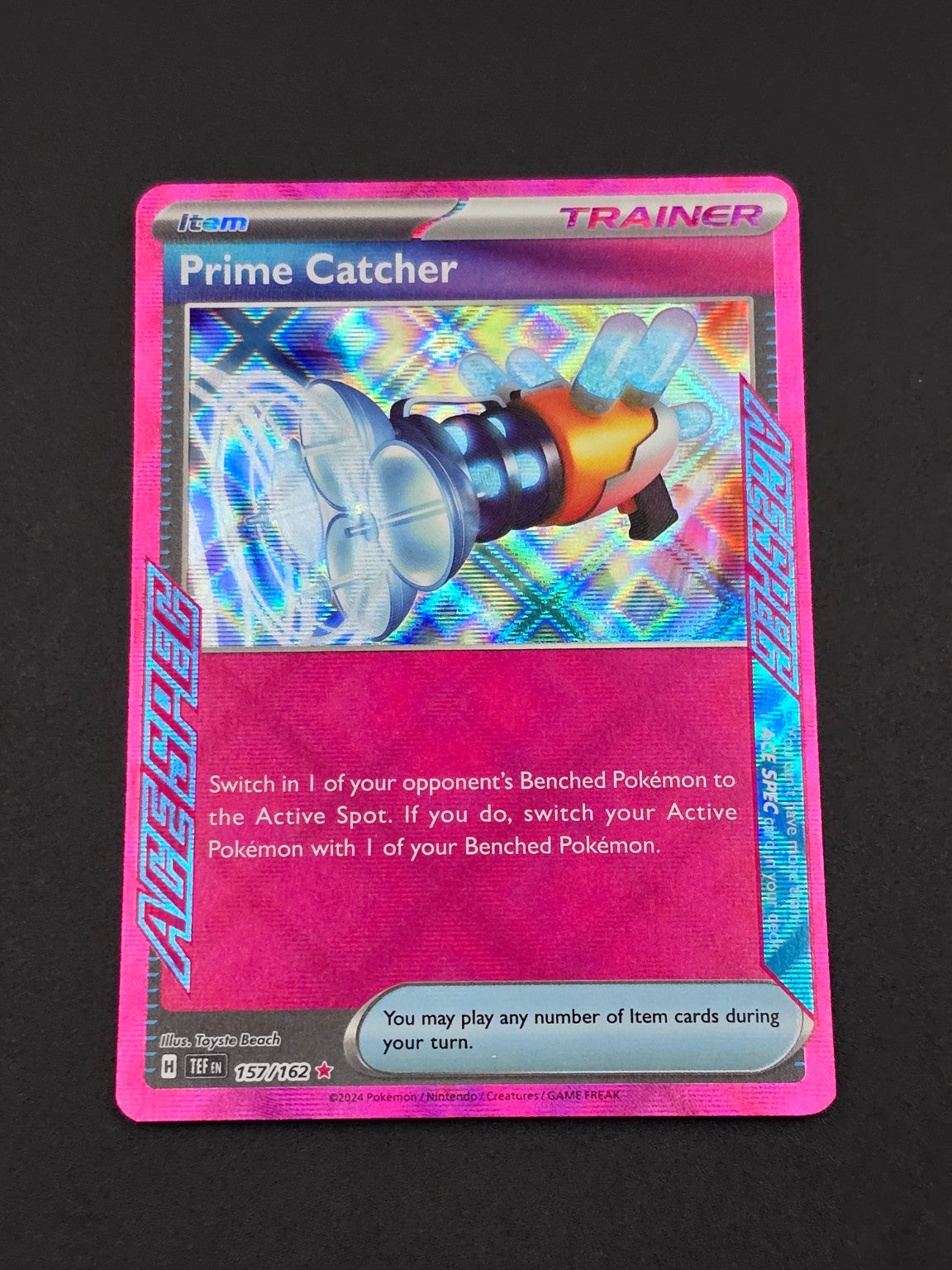 Prime Catcher #157/162 Temporal Forces — FRONT