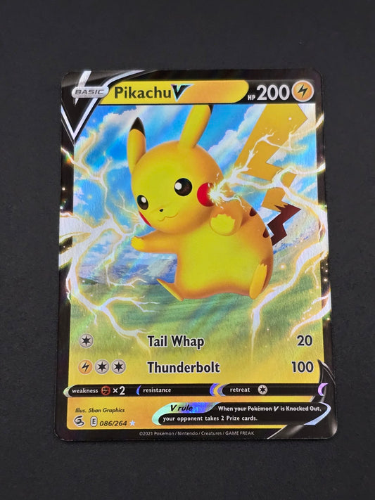 Pikachu V #086/264 Fusion Strike — FRONT