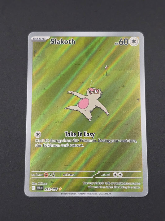 Slakoth #212/191 Surging Sparks — FRONT