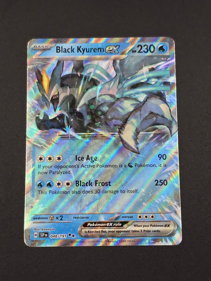 Black Kyurem ex #048/191 Surging Sparks — FRONT