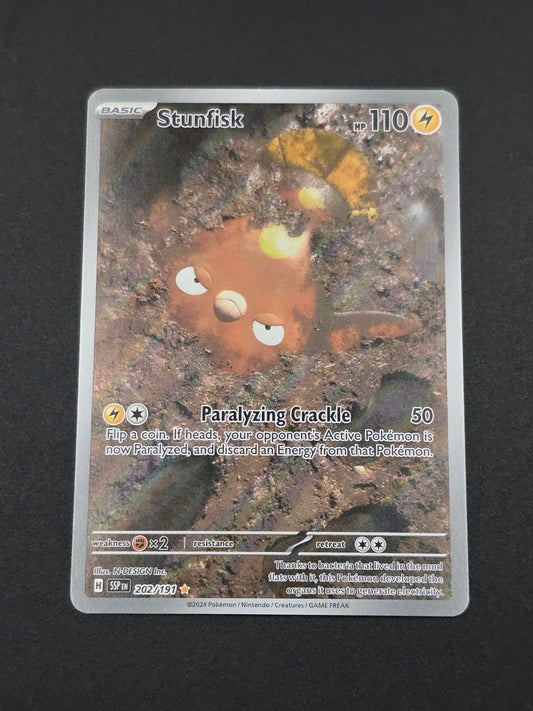 Stunfisk #202/191 Surging Sparks — FRONT