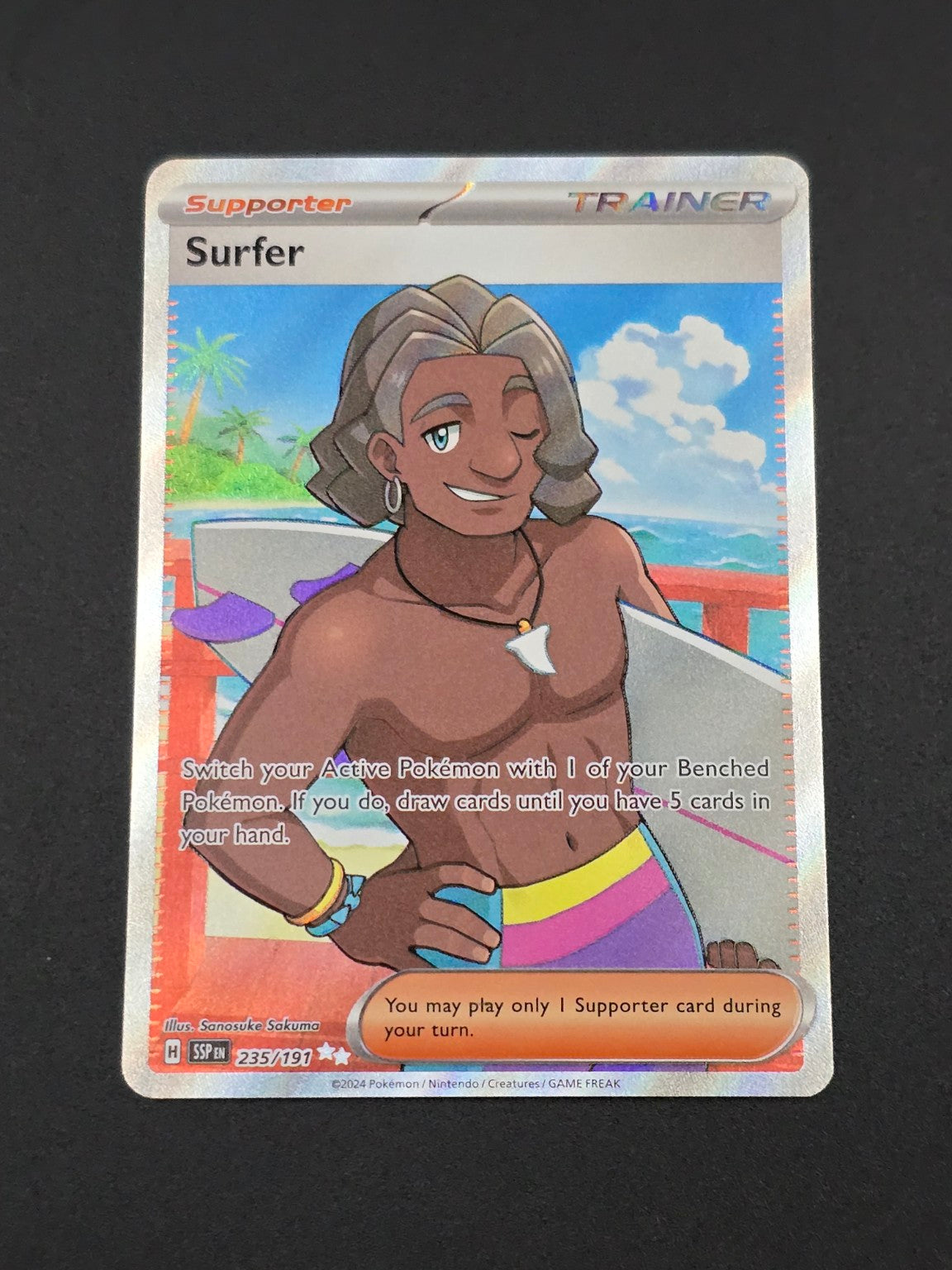 Surfer #235/191 Surging Sparks — FRONT