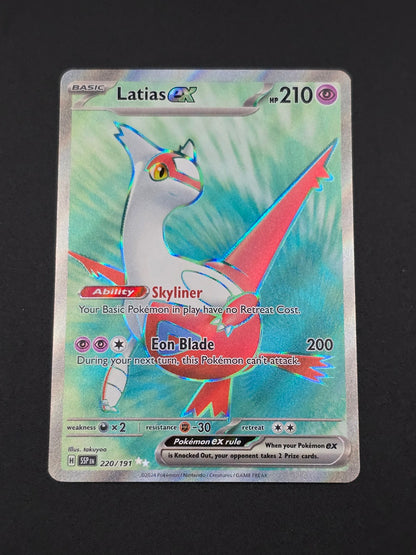 Latias ex #220/191 Surging Sparks — FRONT