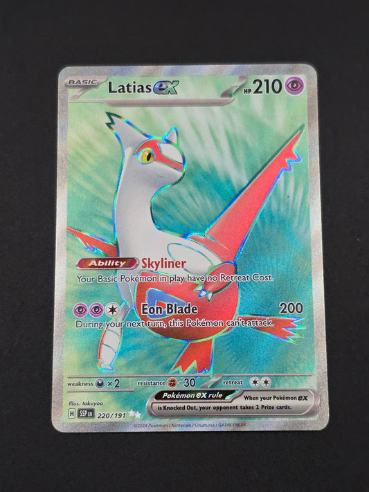 Latias ex #220/191 Surging Sparks — FRONT