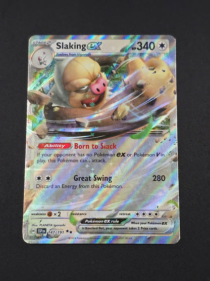 Slaking ex #147/191 Surging Sparks — FRONT