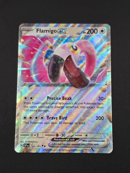 Flamigo ex #160/191 Surging Sparks — FRONT