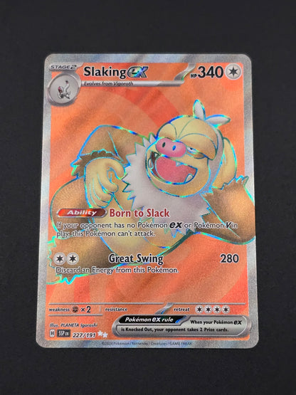 Slaking ex #227/191 Surging Sparks — FRONT