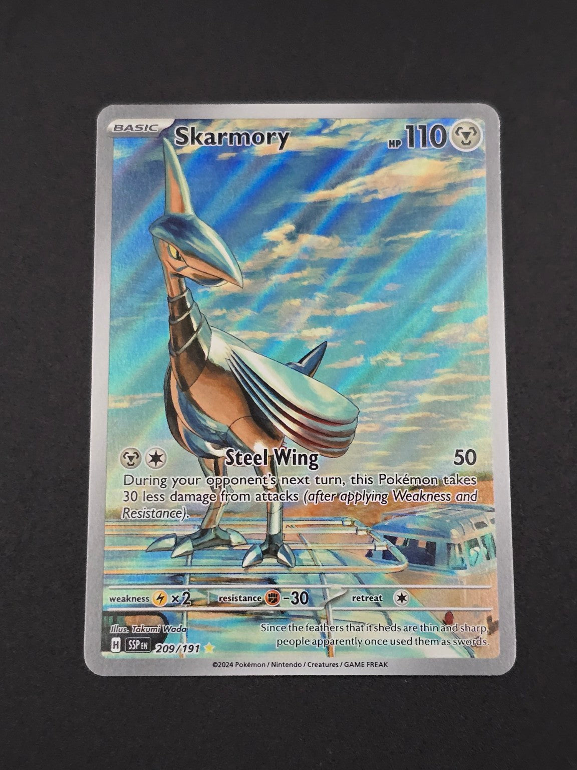 Skarmory #209/191 Surging Sparks — FRONT