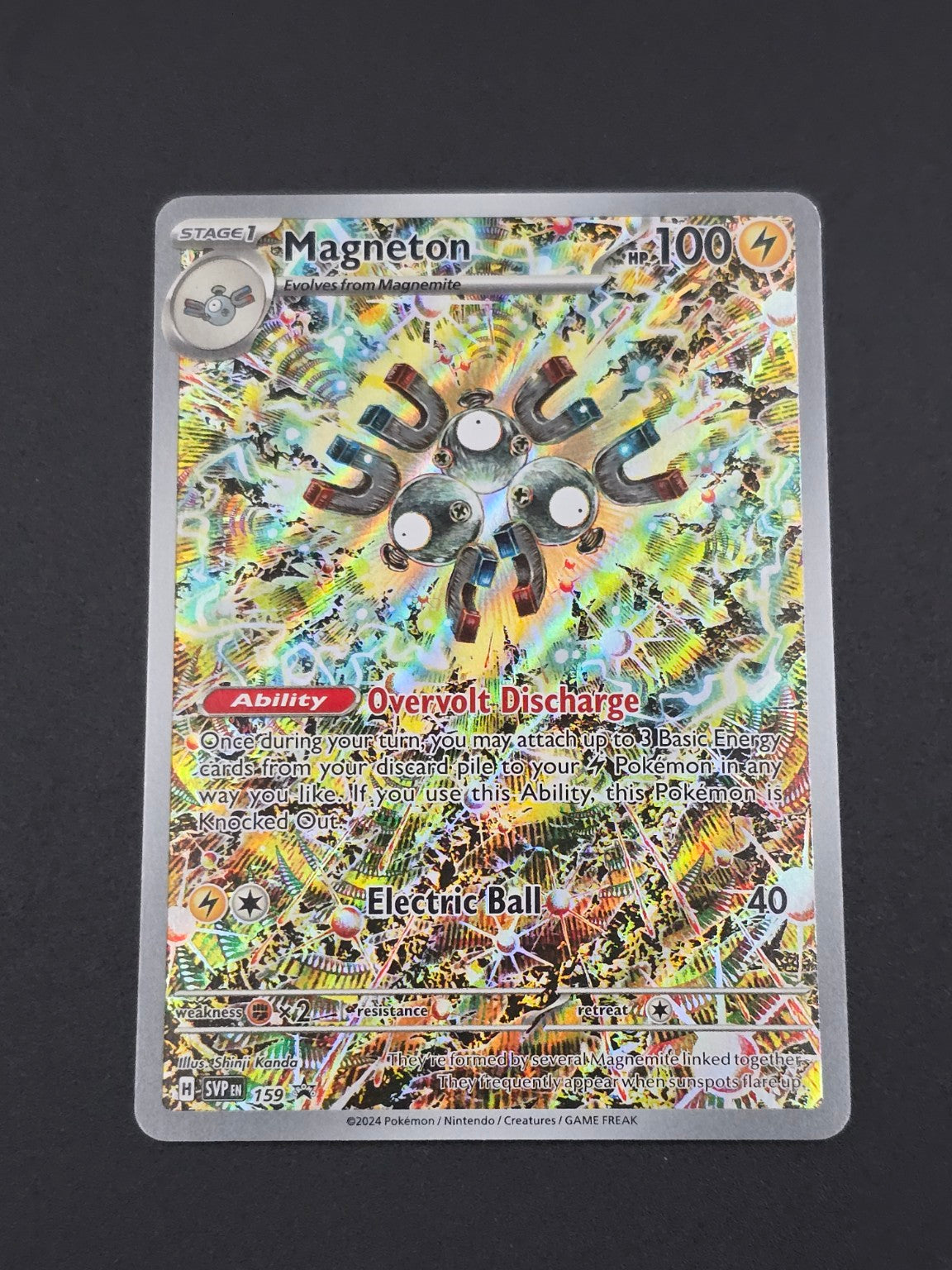 Magneton #159 Scarlet & Violet Promos — FRONT