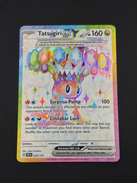 Tatsugiri ex #226/191 Surging Sparks — FRONT