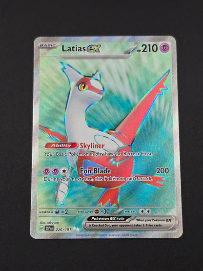 Latias ex #220/191 Surging Sparks — FRONT