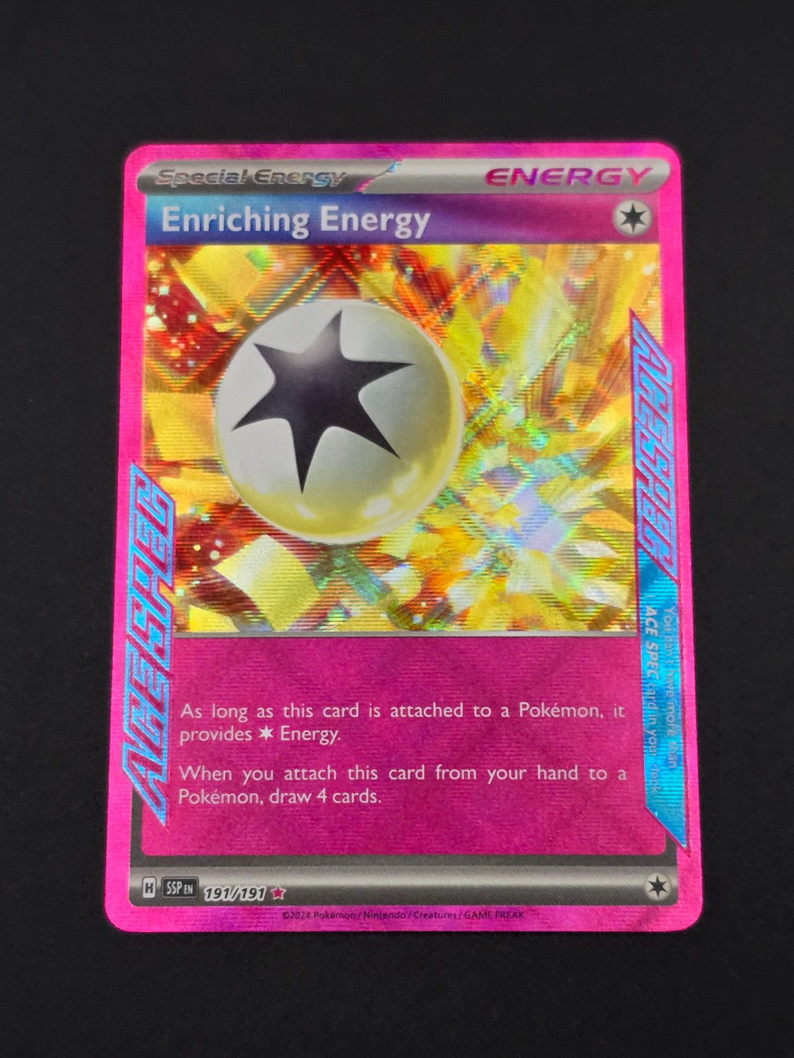 Enriching Energy #191/191 Surging Sparks — FRONT