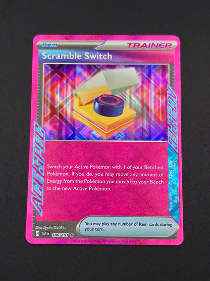 Scramble Switch #186/191 Surging Sparks — FRONT