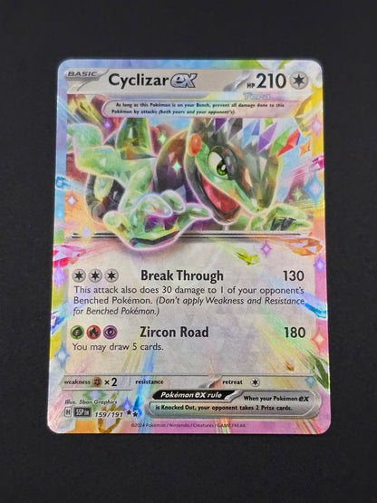 Cyclizar ex #159/191 Surging Sparks — FRONT