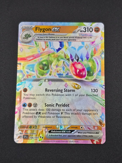 Flygon ex #106/191 Surging Sparks — FRONT