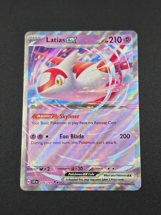 Latias ex #076/191 Surging Sparks — FRONT