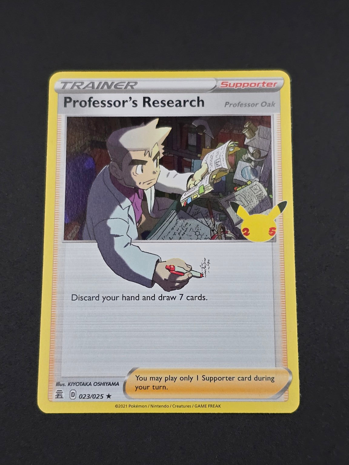 Professor’s Research #023/025 Celebrations 25th — FRONT