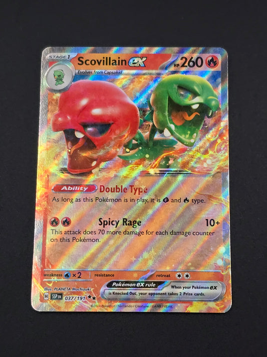 Scovillain ex #037/191 Surging Sparks — FRONT