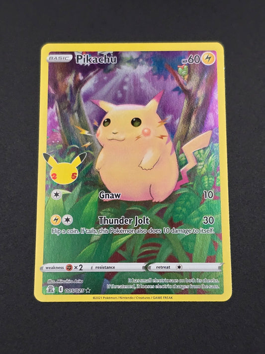 Pikachu #005/025 Celebrations 25th — FRONT