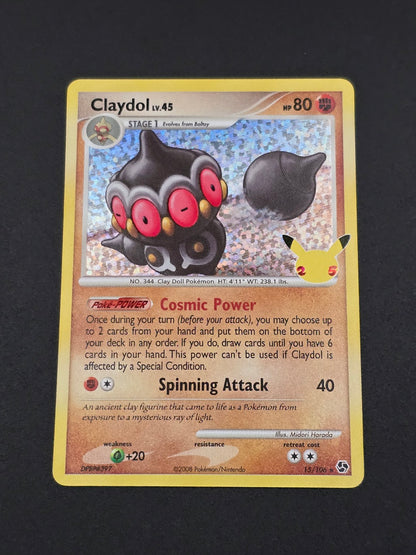 Claydol #15/106 Celebrations 25th — FRONT