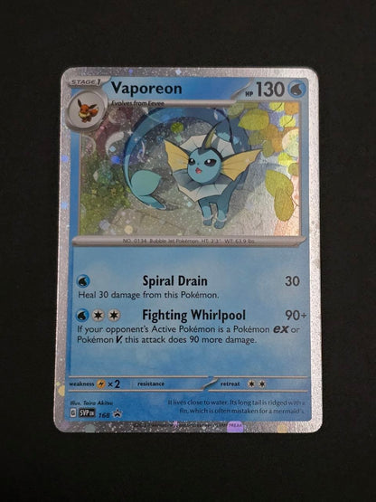 Vaporeon [Cosmos Holo] #168 Promo NM / 🇬🇧
