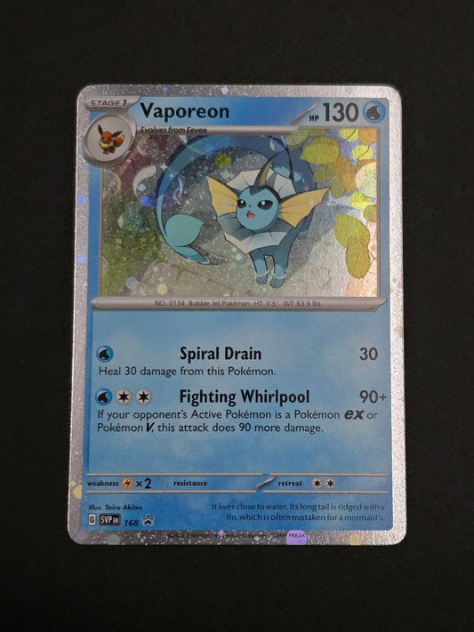 Vaporeon [Cosmos Holo] #168 Promo NM / 🇬🇧
