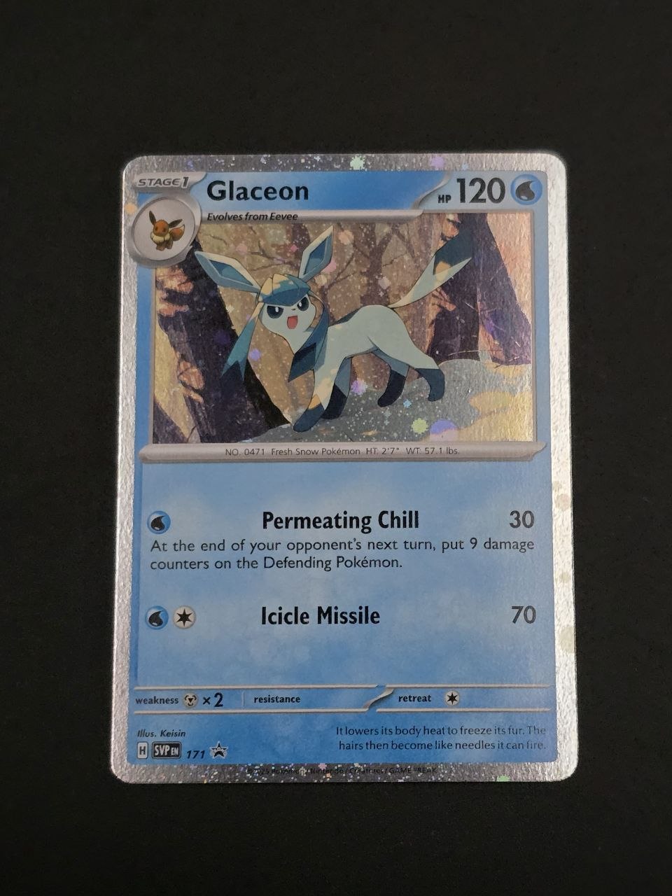 Glaceon [Cosmos Holo] #171 Promo NM / 🇬🇧