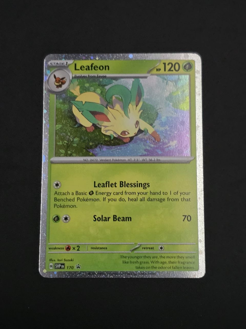 Leafeon [Cosmos Holo] #170 Promo NM / 🇬🇧