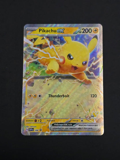 Pikachu ex #106 Promo NM / 🇬🇧