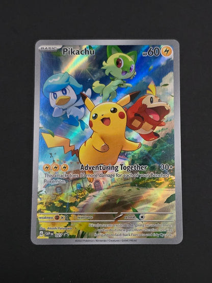 Pikachu [Paldea] #27 Promo NM / 🇬🇧