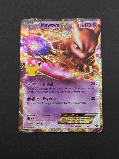 Mewtwo EX #54 Celebrations 25th NM / 🇬🇧