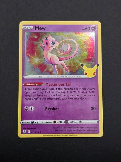 Mew #11 Celebrations 25th NM / 🇬🇧