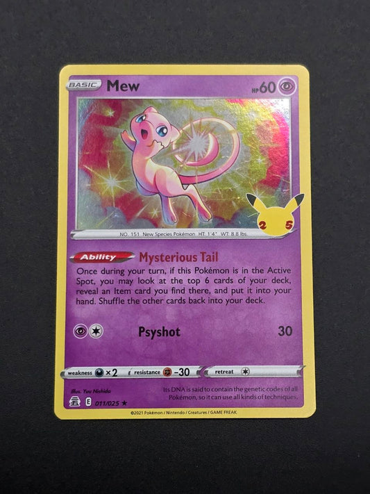 Mew #11 Celebrations 25th NM / 🇬🇧