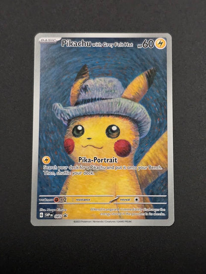 Pikachu with Grey Felt Hat #85 Promo NM-MT / 🇬🇧