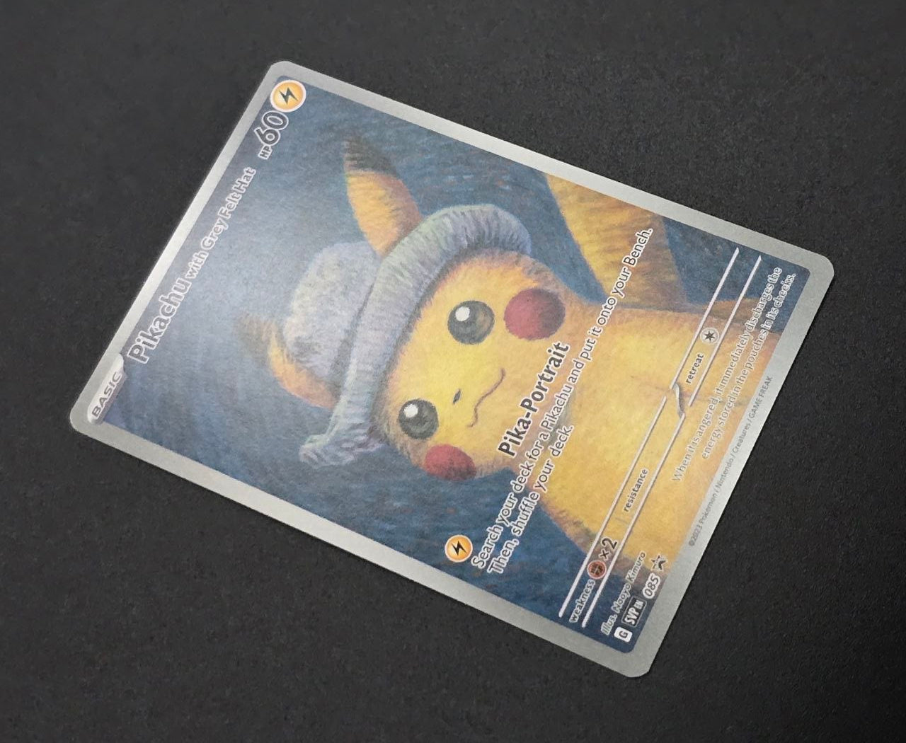 Pikachu with Grey Felt Hat #85 Promo NM-MT / 🇬🇧